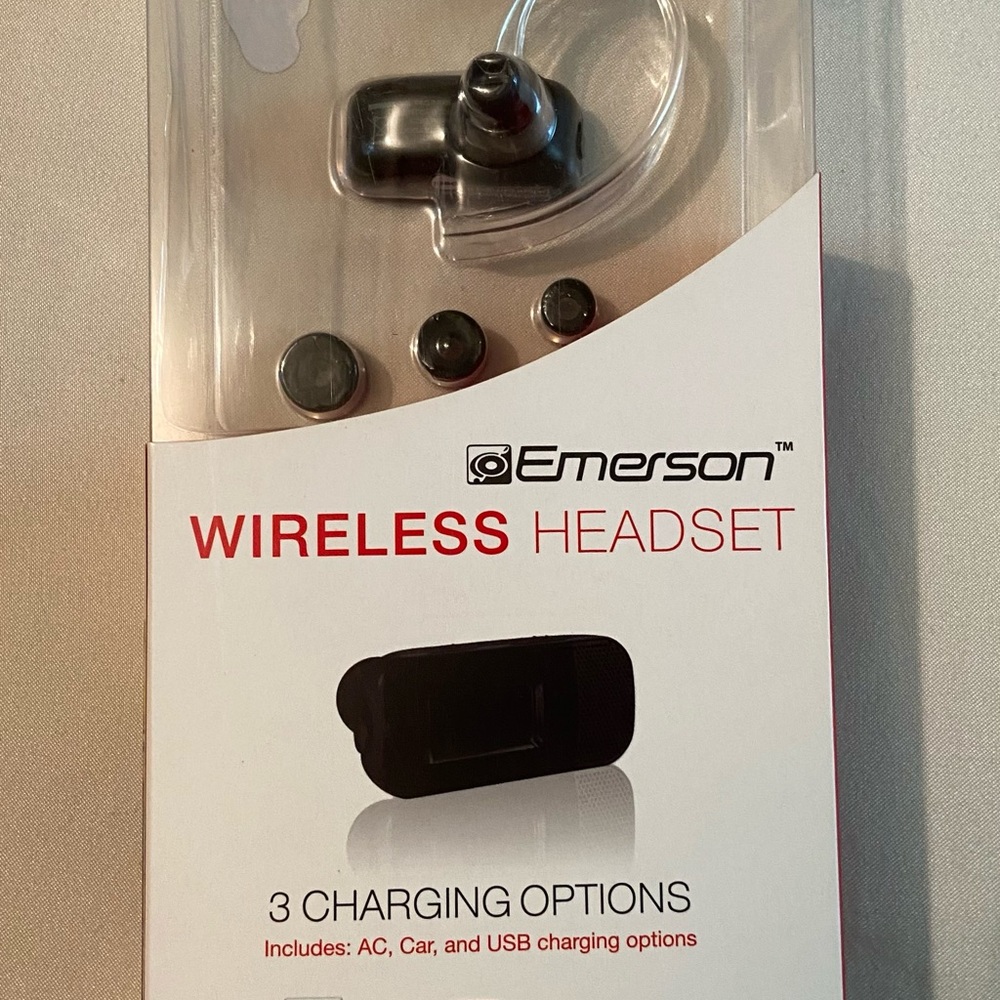 Emerson wireless headset